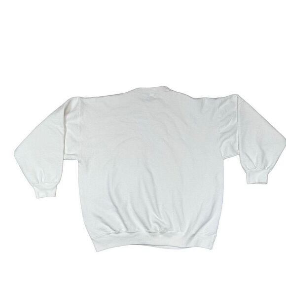 Vintage Hammy and Moo University Hamwear Sweatshirt White One‎ Size Fits All - Picture 2 of 10